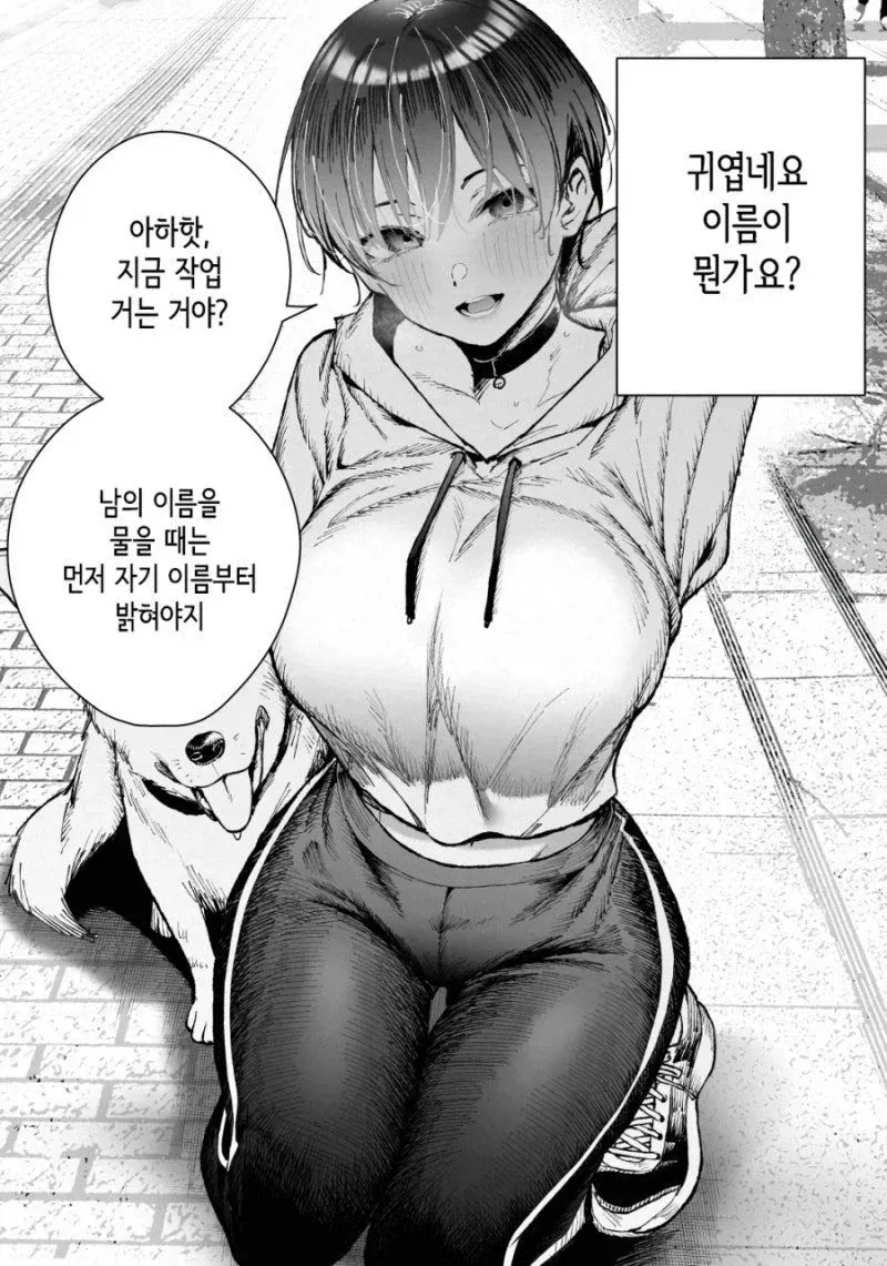 하나코 누나한테 헌팅하는 만화_1.webp