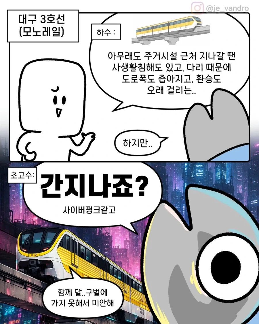 혼자 사이버펑크 찍는 대구 3호선.manwha_1.webp
