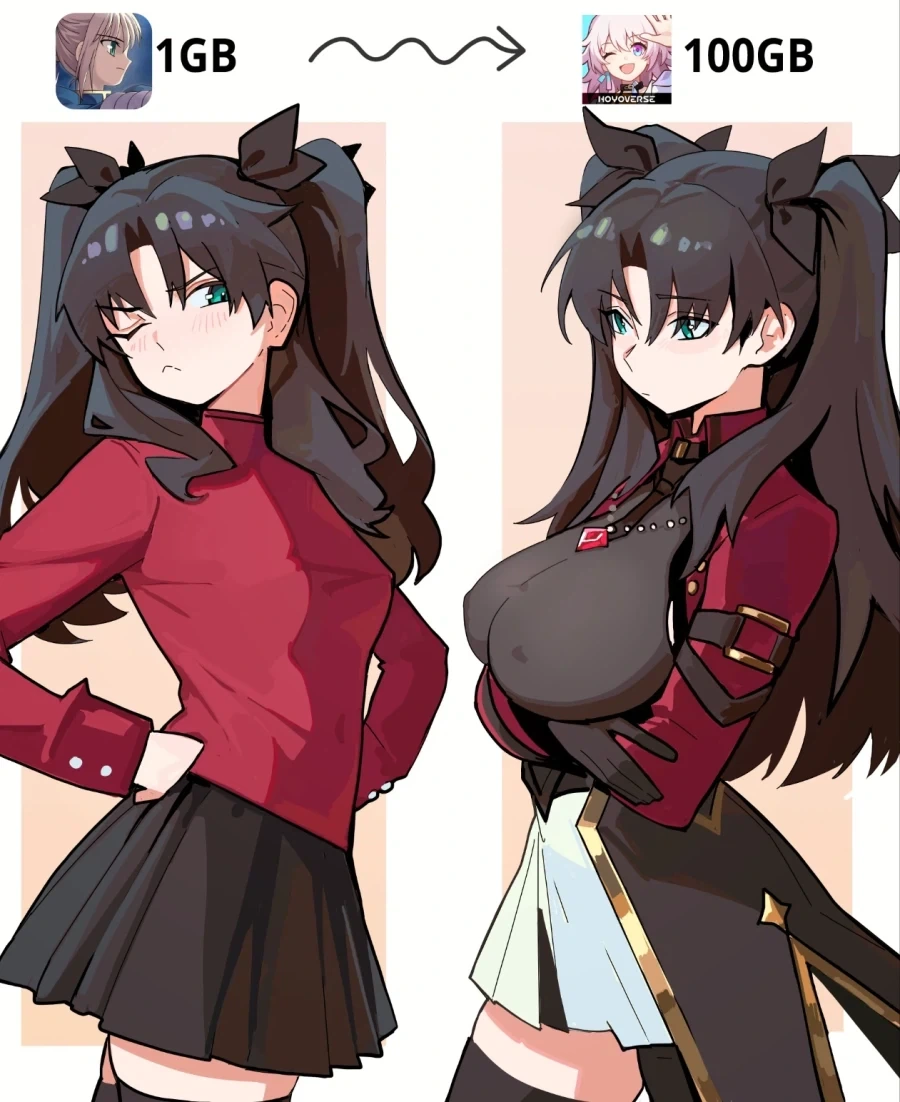 [Fate] 게임 용량의 변화.jpg_1.webp