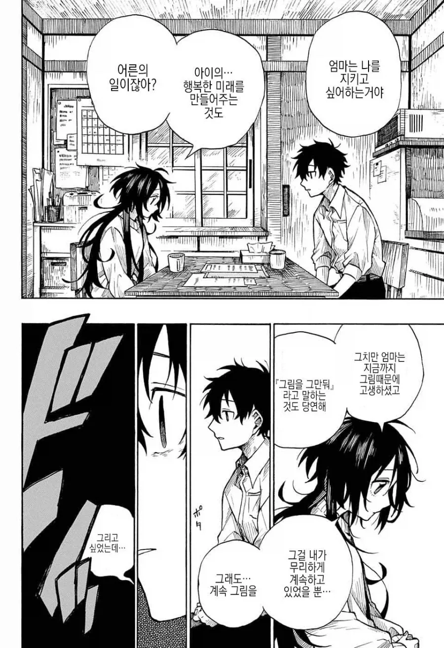 화가, 자신의 그림작품에 살해당하다.manga_27.webp
