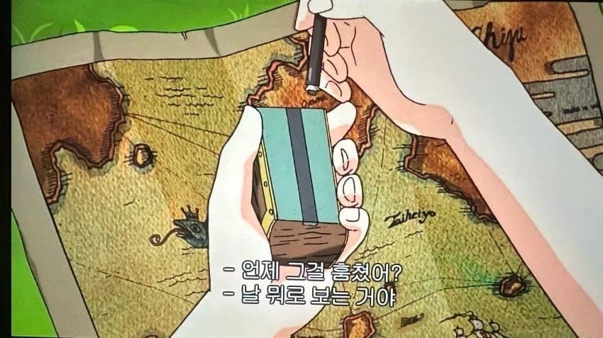 (원피스) 보물지도의 비밀을 발견한 나미_4.webp