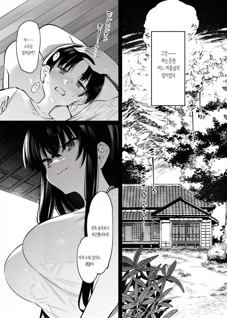 어릴적 시골에 놀때 옆집누나와 놀았다.manga_1.webp