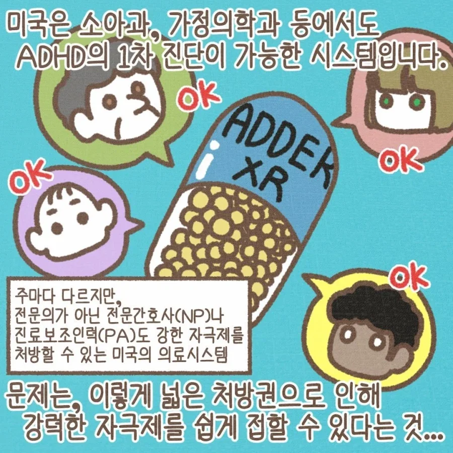 미국 ADHD 과잉진단, 제도 오남용의 배경.manwha_3.webp