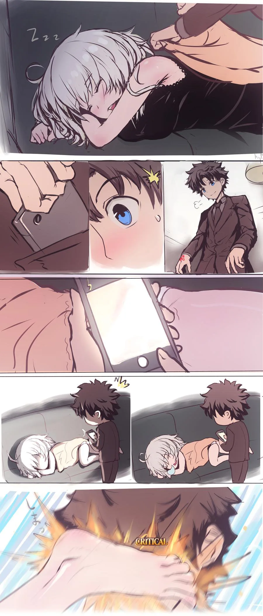 버튜버)비즈니스 백합 물어보는 comic 이미지 20
