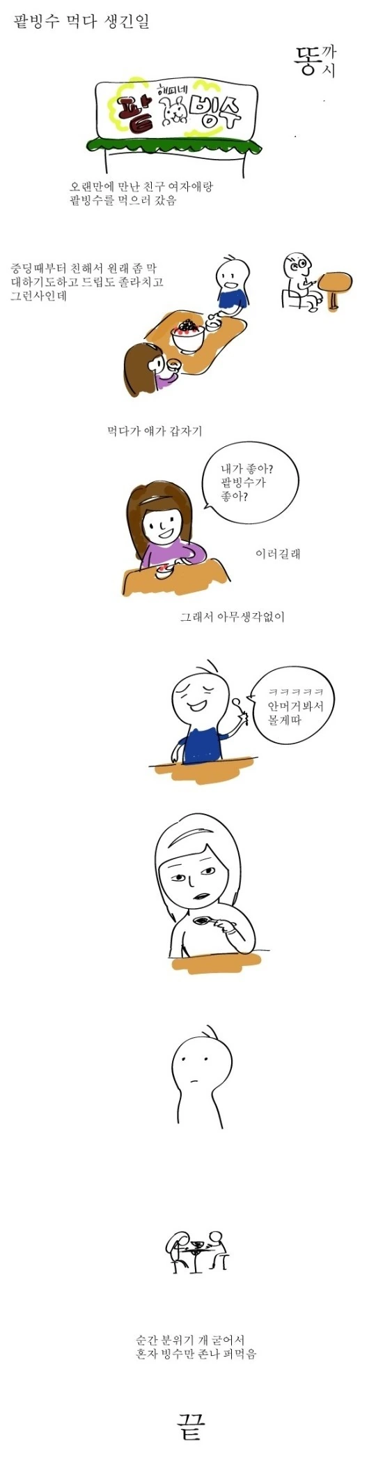 현대인 천재론 까는 만화 이미지 13