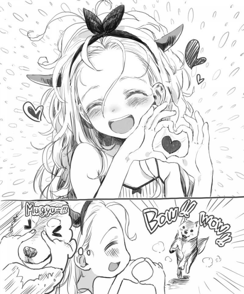 옆자리 친구의 반전 매력에 빠지는.manga 이미지 19