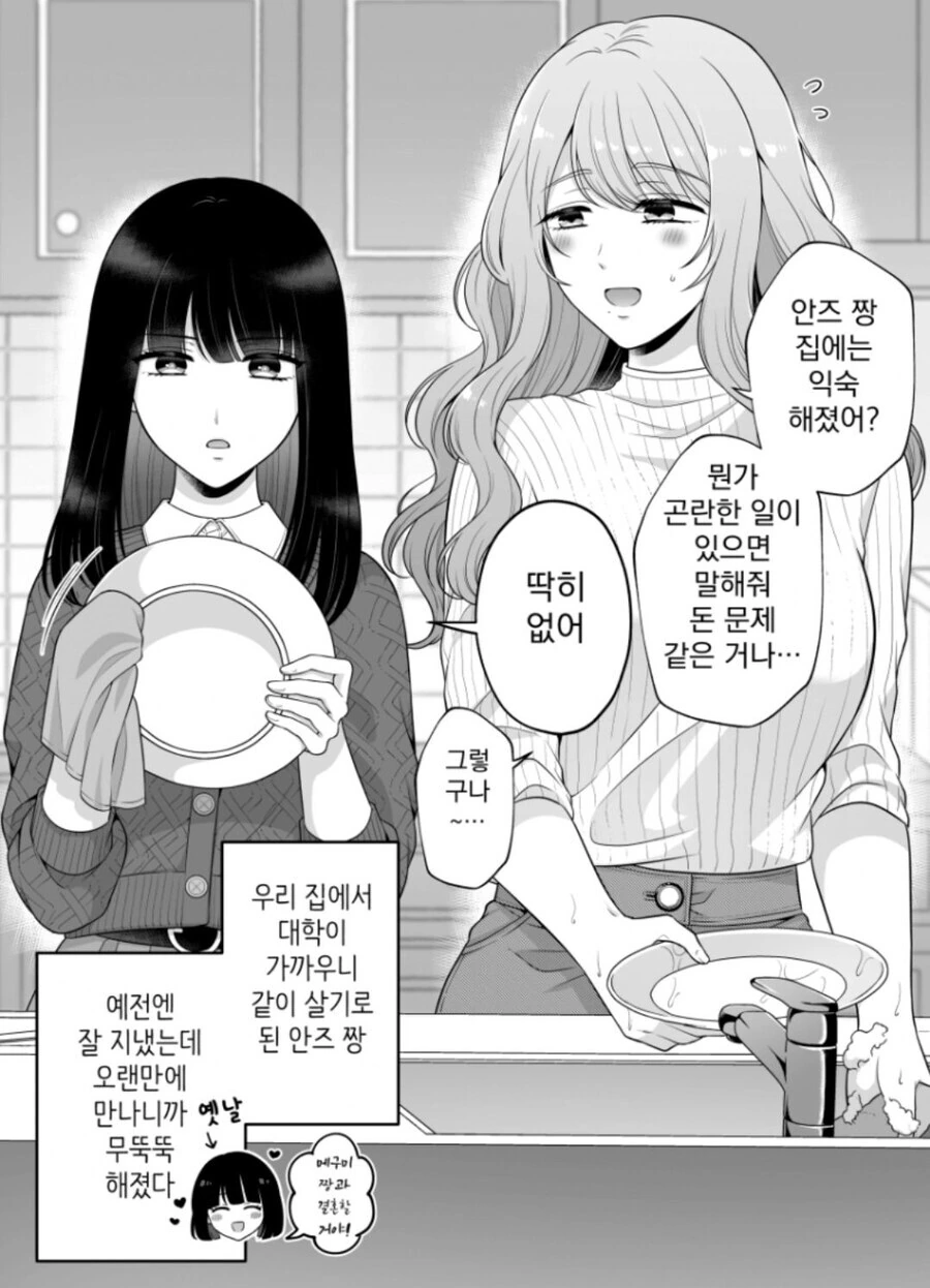 동급생의 엄마가 더이뻣던 망가 이미지 4