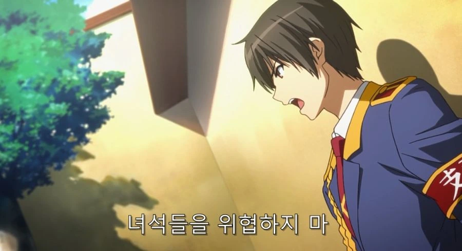 결국 주인공에게 한 소리 듣고 풀죽은 이스즈_39.jpg