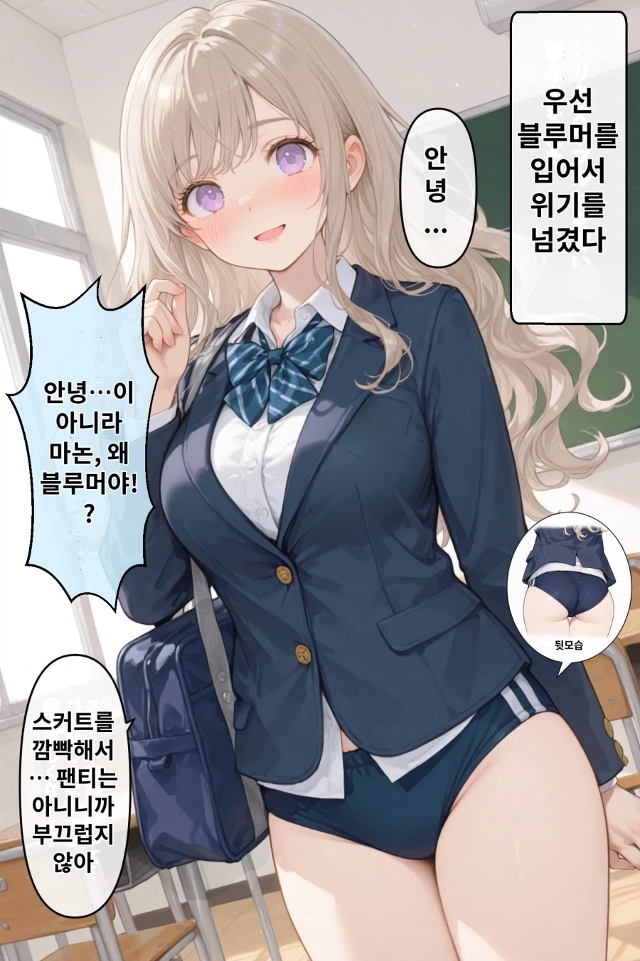 AI] 팬티가 아니라서 부끄럽진 않은 만화_2.webp