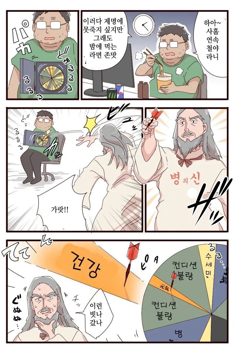니케) 지휘관을 두고 경쟁하는 라피와 신데렐라 만화 대표 이미지