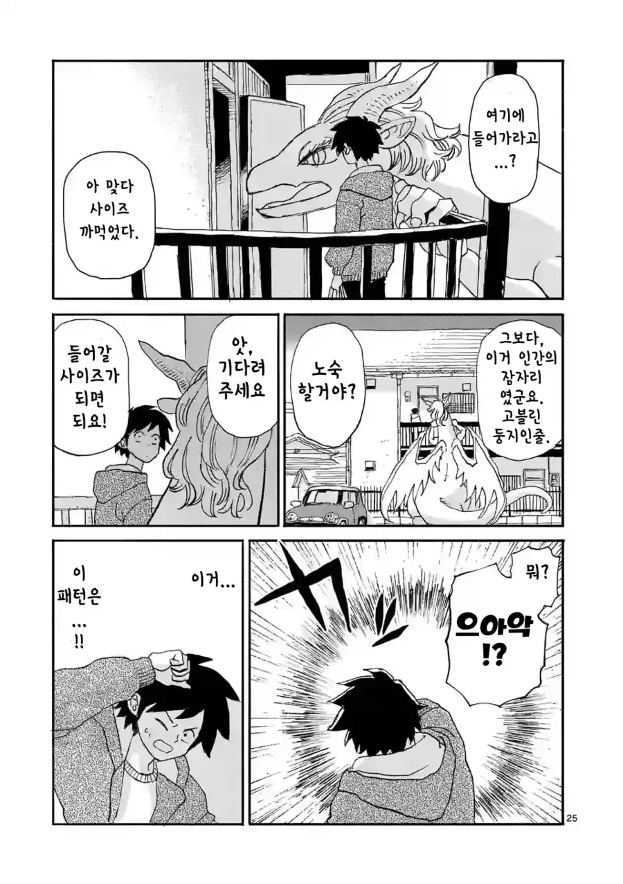 산책을 나가다, 그리고 드래곤을 줍다.manhwa_3.webp