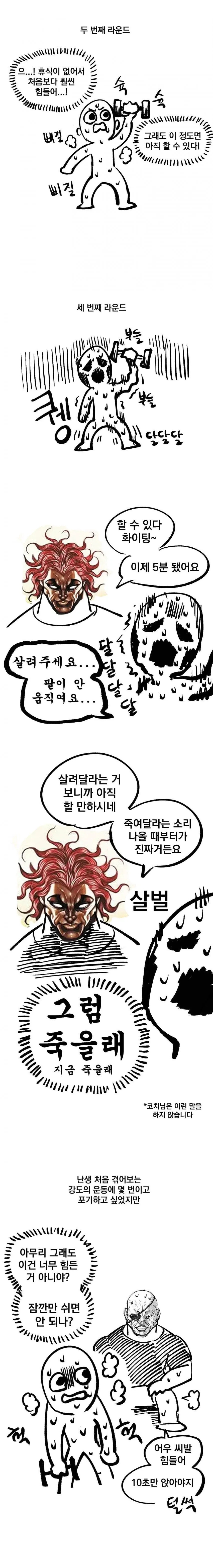 크로스핏 배우는 뉴비 만화_12.webp