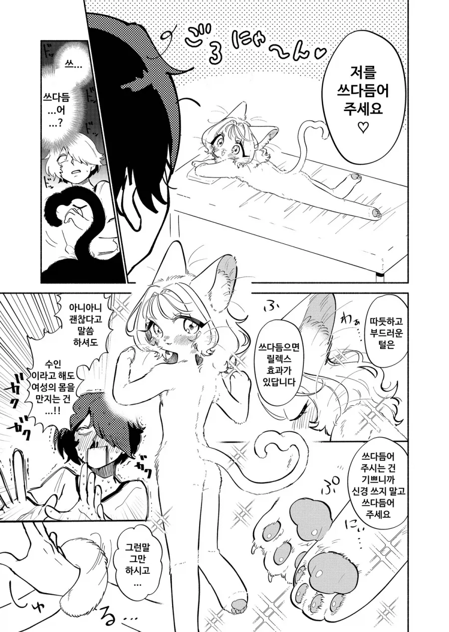 고양이에게 마사지 받는 만화_9.webp