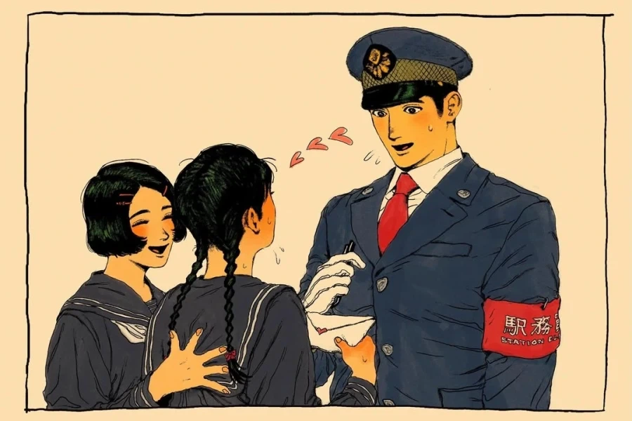 핫도그 만드는 만화 이미지 5