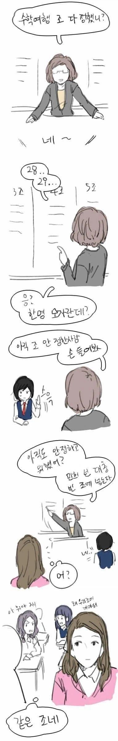의외로 엄청 옛날에 갸루X음침녀 백합을 알려준 한국 만화.manhwa_12.webp