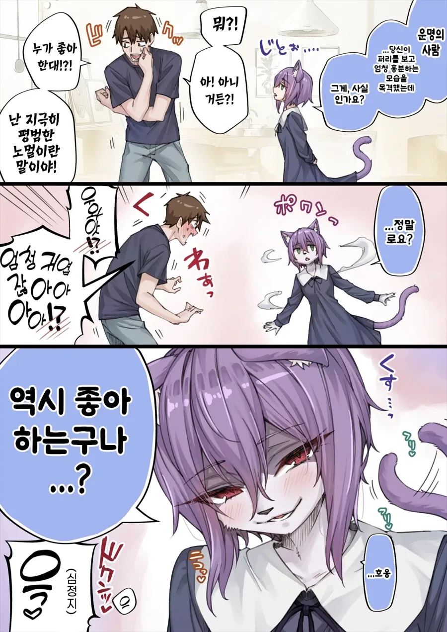 질투 많은 요괴고양이와 쮸인님.manhwa_11.webp