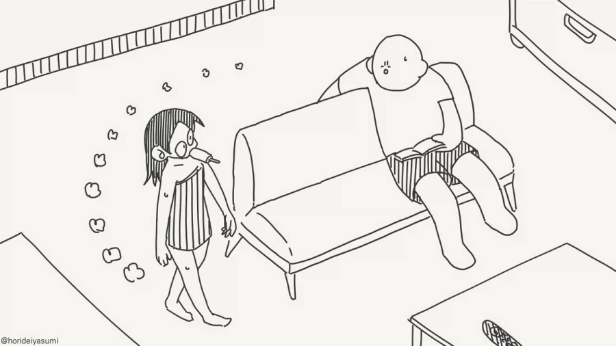 젖은 몸으로 들이대는 여동생.manhwa_3.webp