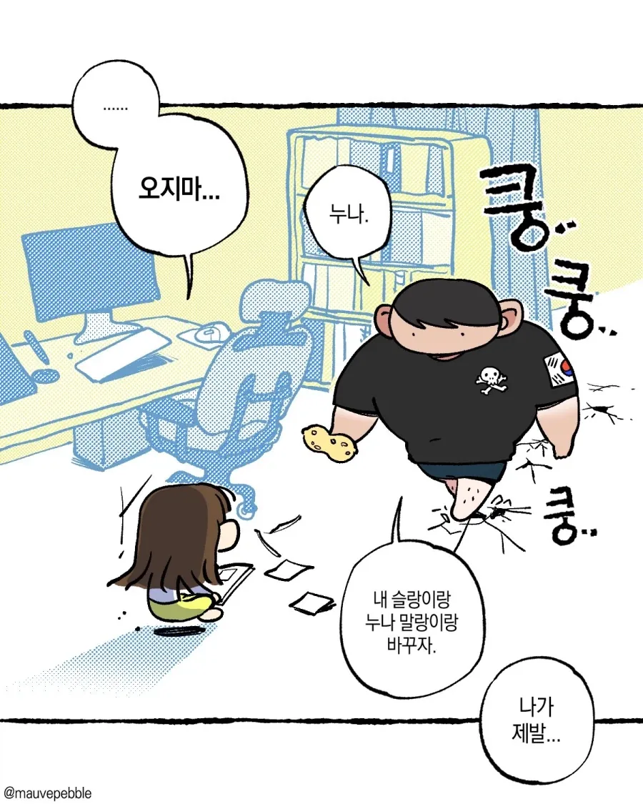 예전에는 귀여웠다는 남동생 만화_5.webp
