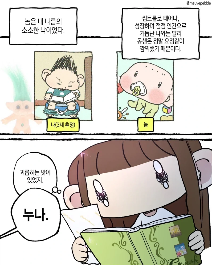 동생을 살뜰하게 보살피던 누나.manhwa_3.webp