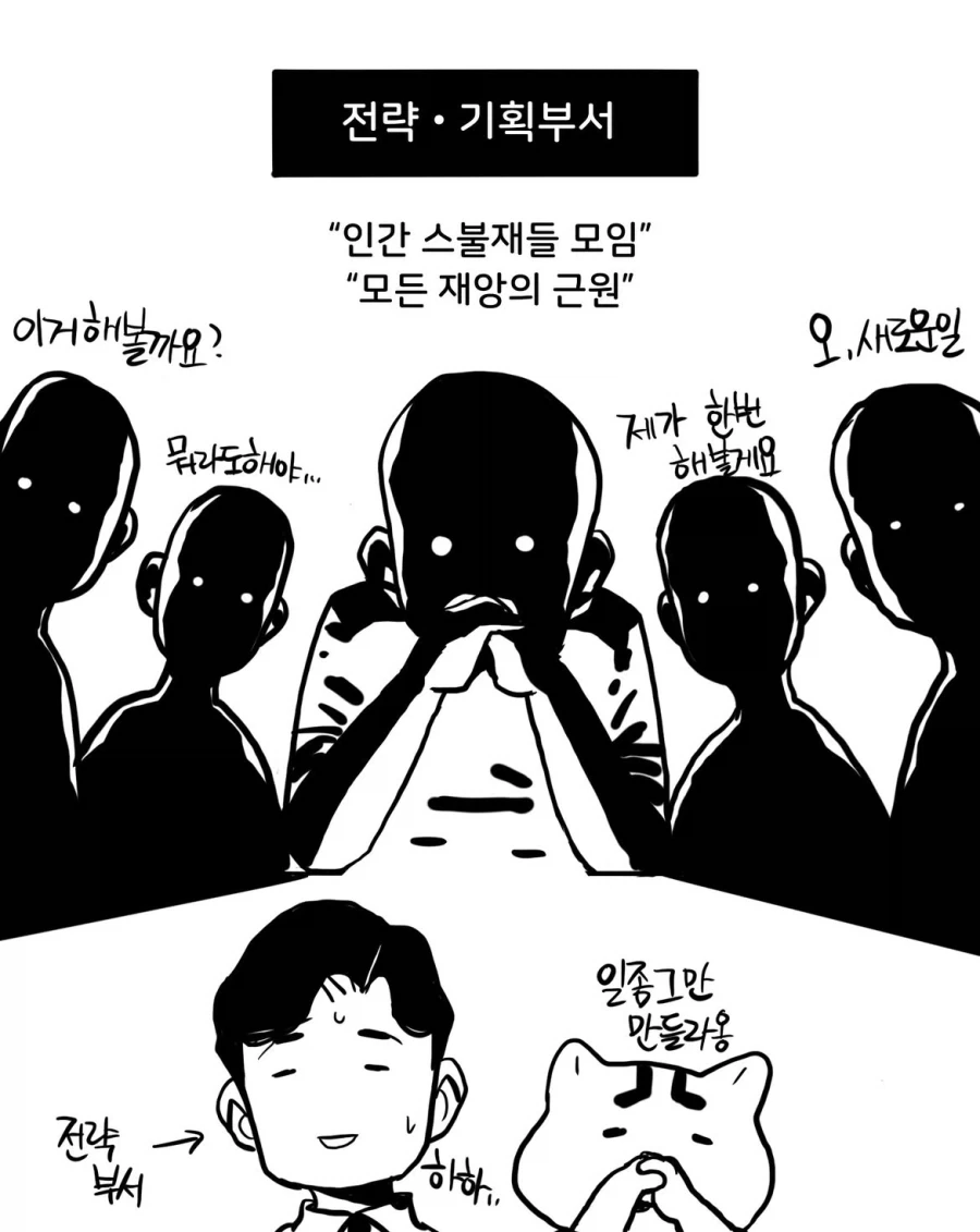 직장 부서를 한 문장으로 설명하기.manwha_4.webp