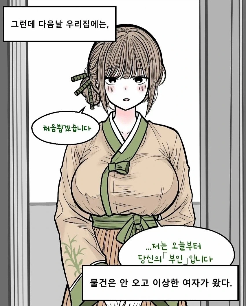 더워서 죽부인 사는 만화_2.webp