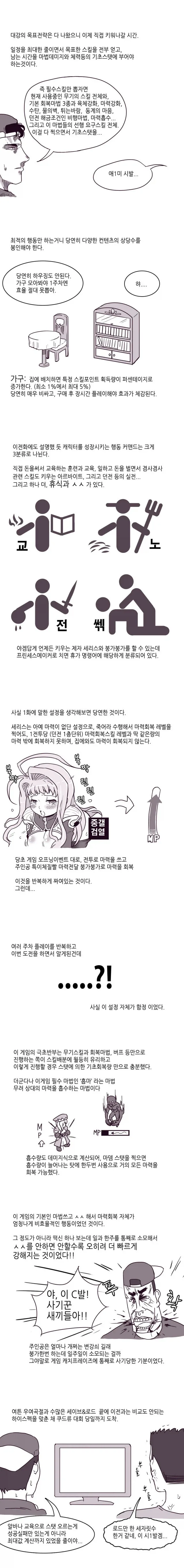 야겜에서 하라는 ㅅㅅ 보다 딴거에 더 열중했던 만화_9.webp