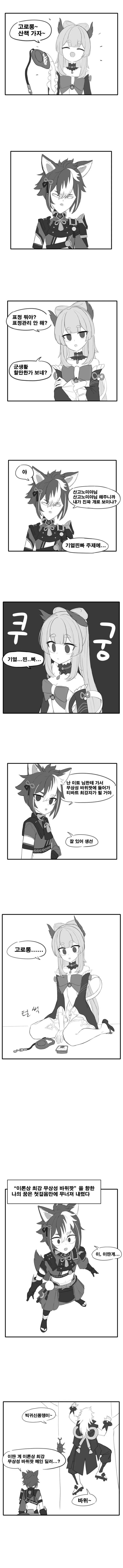 ai) 던전에서 개변태 저주에 걸린 용사 파티 Manhwa 이미지 2