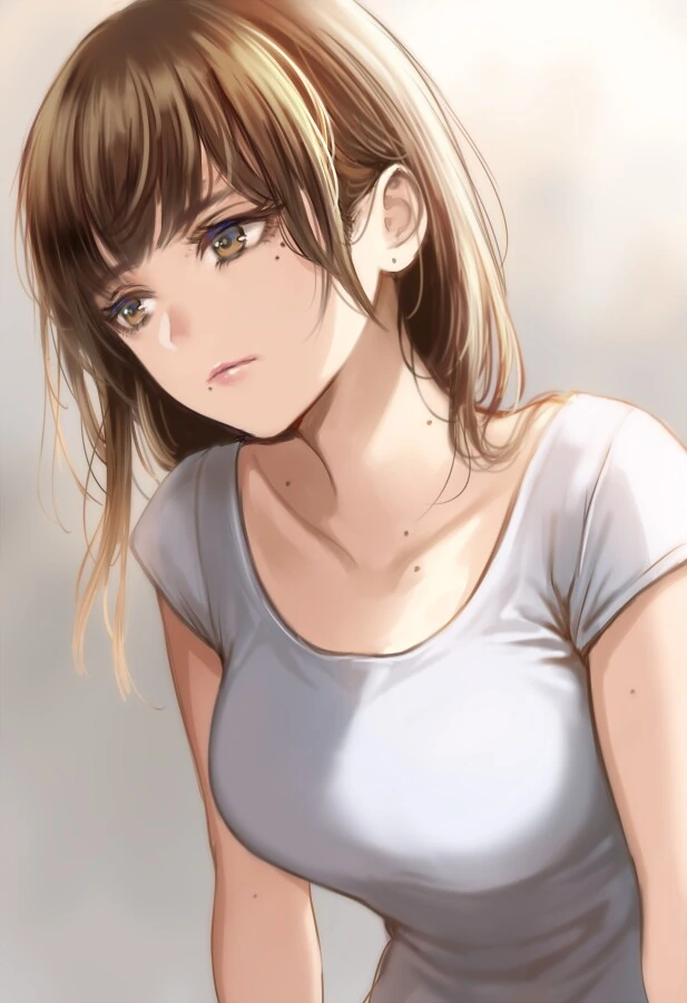 만화) 점이 많은 누나