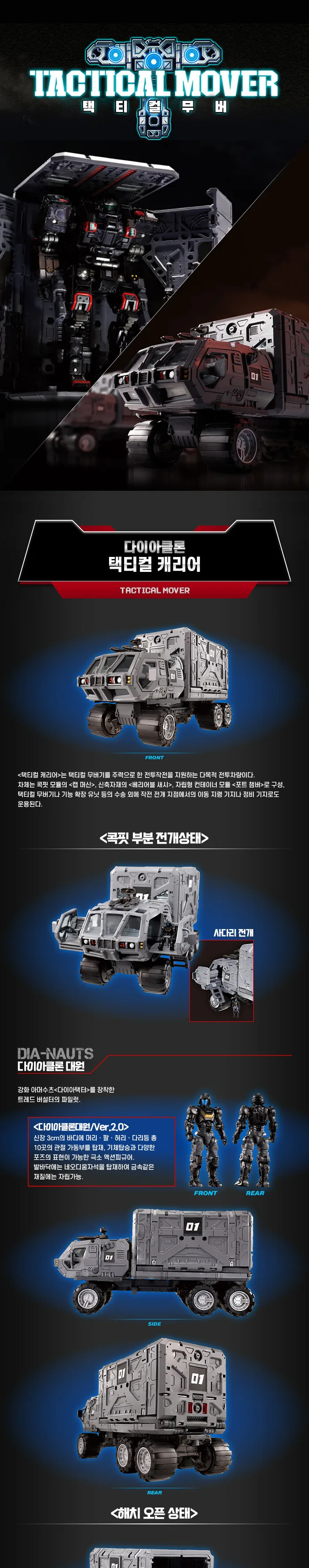 다이아클론) 택티컬 캐리어 이미지 다시 올라왔다