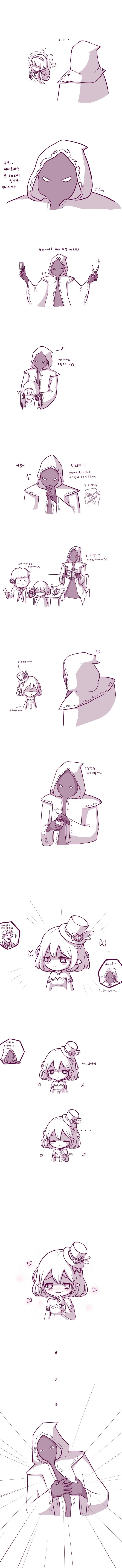 [메이플] 검은마법사P와 루시드.Manga