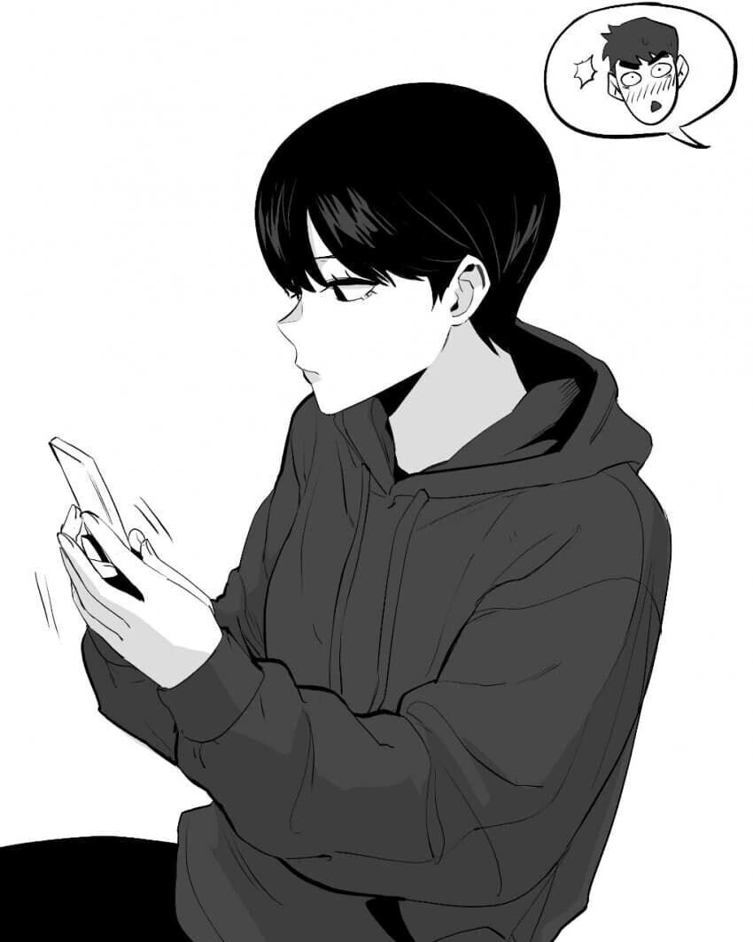 숏컷녀가 철벽치는 만화.manhwa
