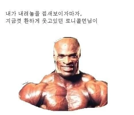고전명작 : 꿈속에서 로니콜먼 만난 만화 - 이미지 12
