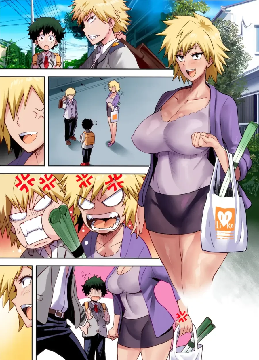 아들 친구를 집에 초대하는 아줌마.manhwa