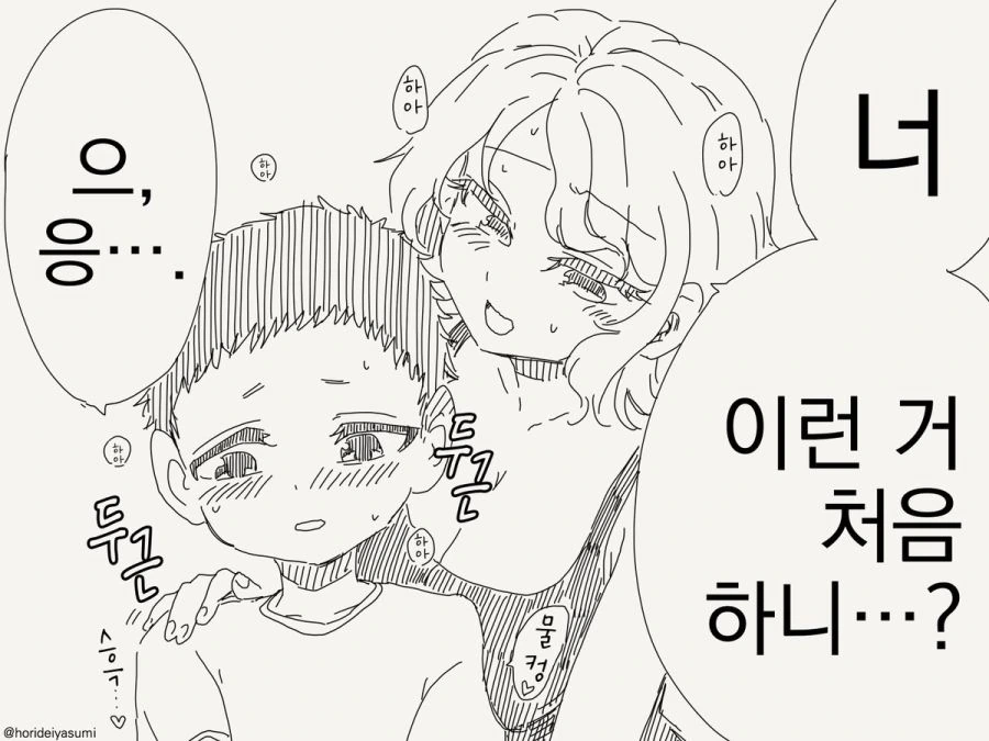 이런것을 처음하는 만화