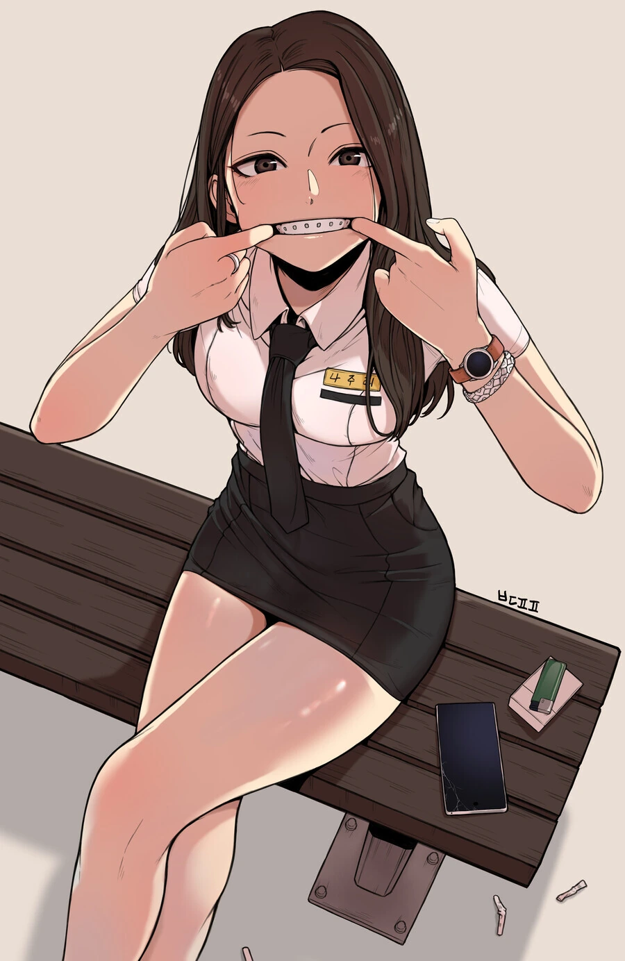 교정기 낀 일진 누나 만화.MANGA - 이미지 5