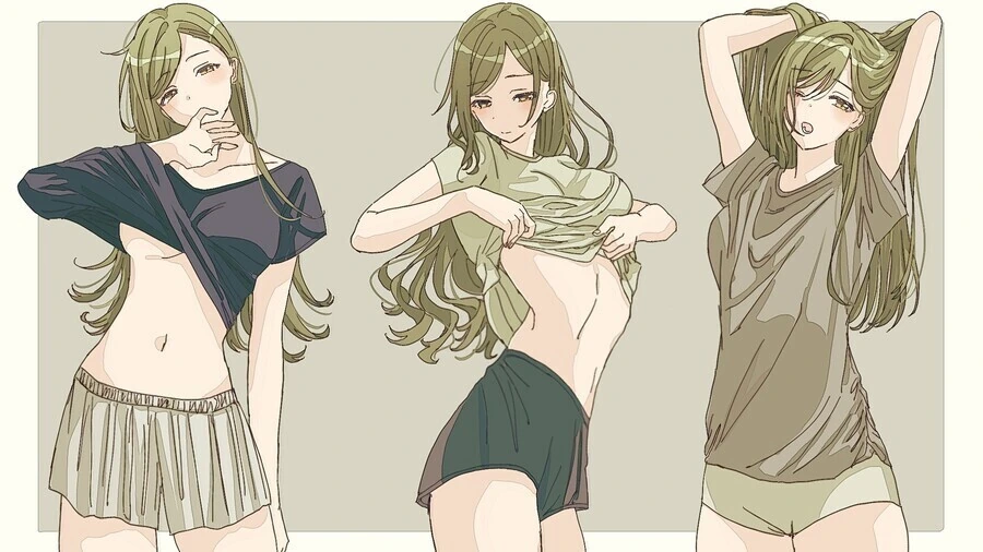 @) 몸매 좋은 아이돌들과 비교해도 꿇리지 않는 카호(12세).manga - 이미지 4