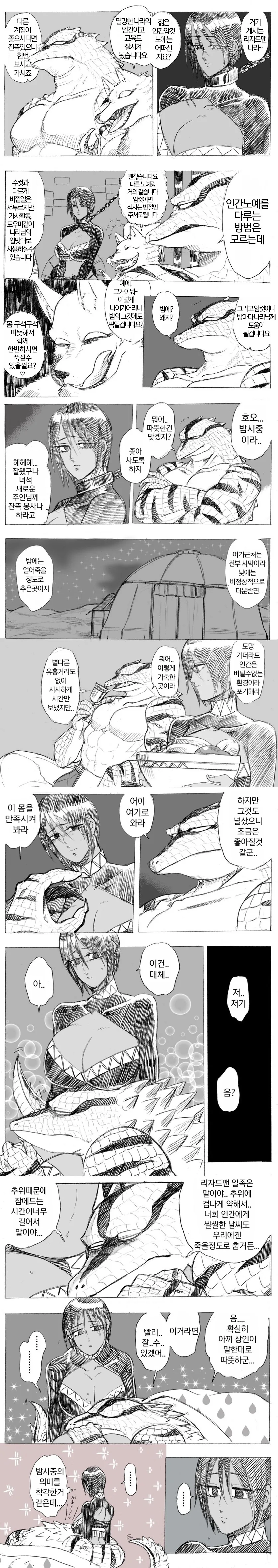 밤시중 ㅇㅋ ㄴㅇ를 산 주인님.manhwa