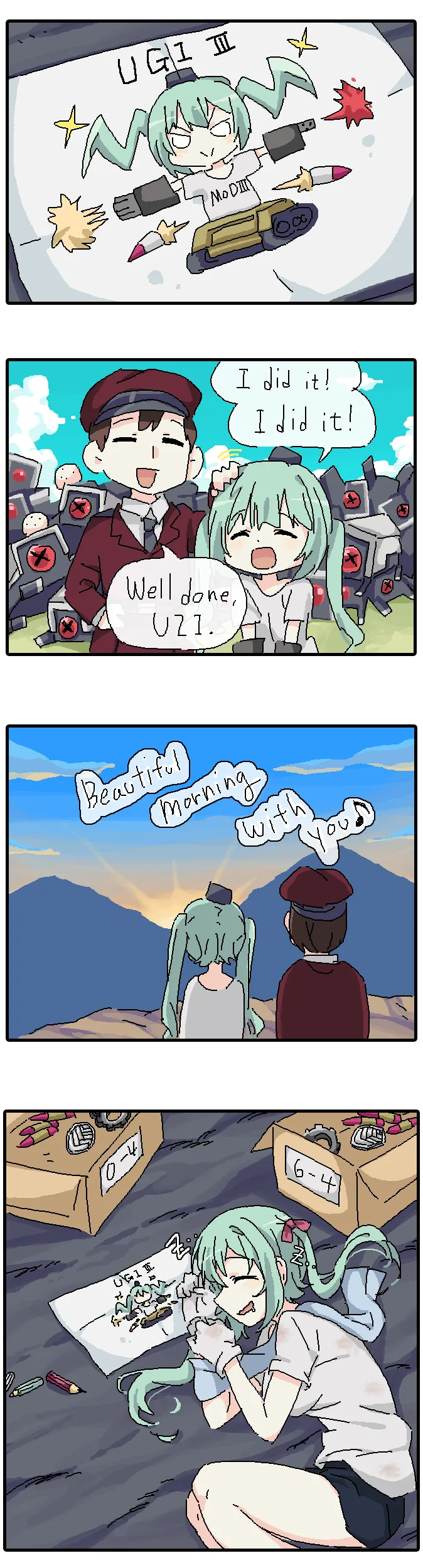 소녀전선) 우지챠 MOD3.manhwa